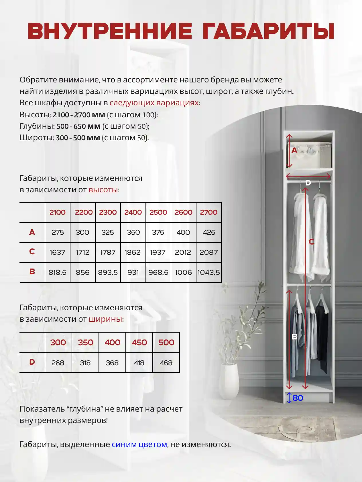Шкаф 1-дверный Desiato ШК1-Ц-Н2-П-БЕЛ-Р1-30х270х60, W3343V Белый вельвет