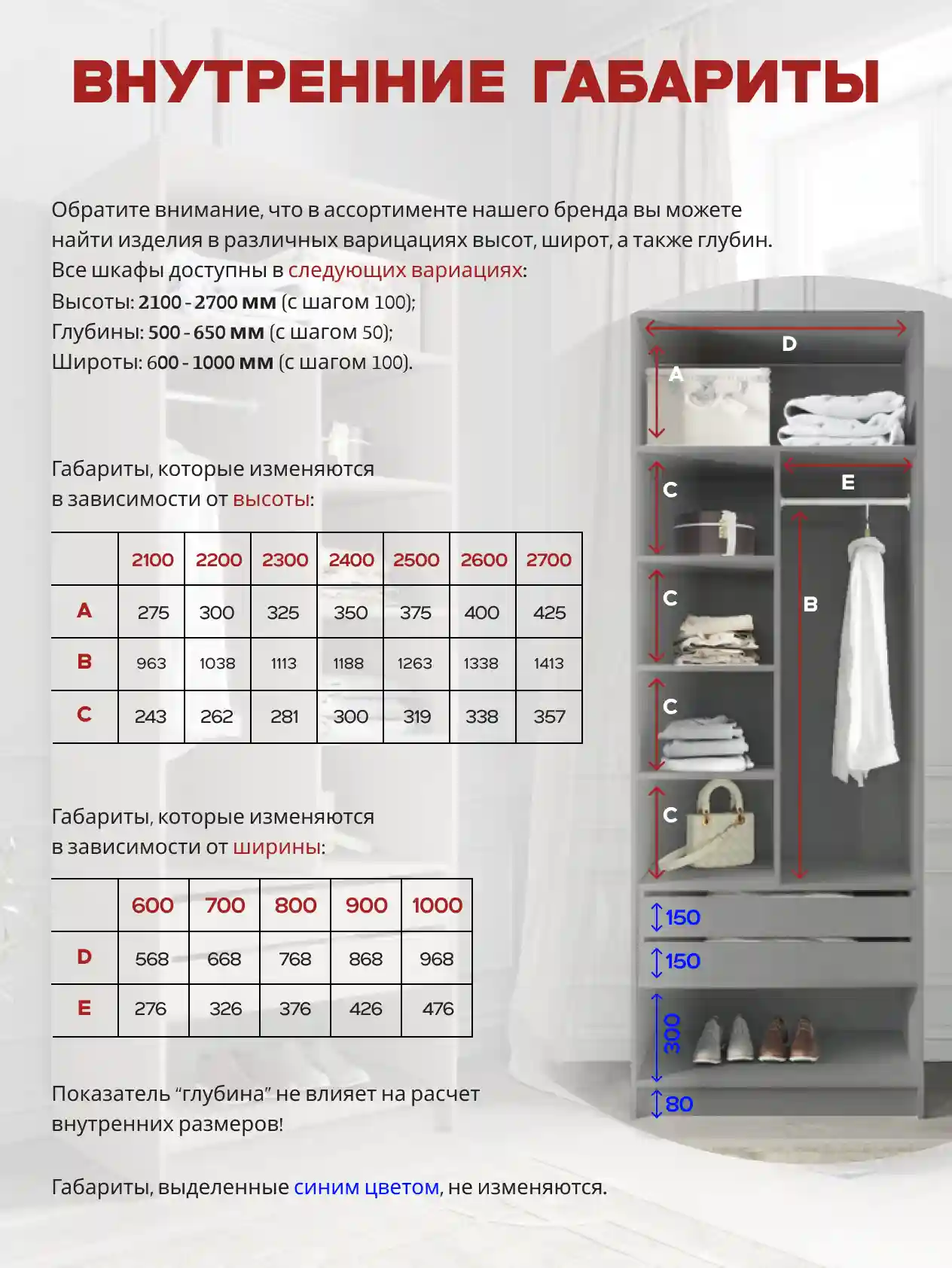 Шкаф 2-дверный Распашной шкаф Desiato ШК2-Ц-Н5-Л-Ф-СЕР-Р3-70х240х55, 540 PE Серый Манхеттен